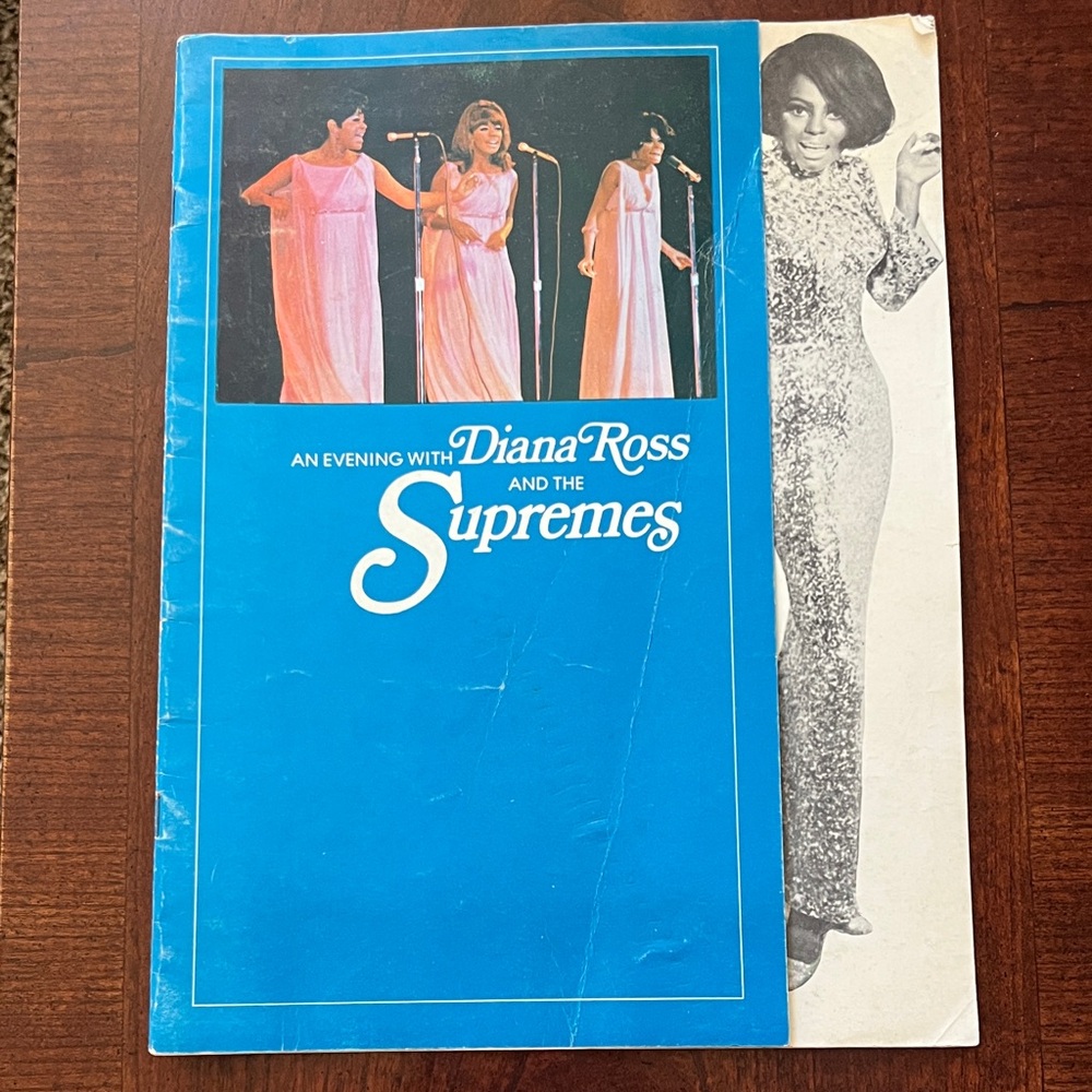 1968 The Supremes tour program